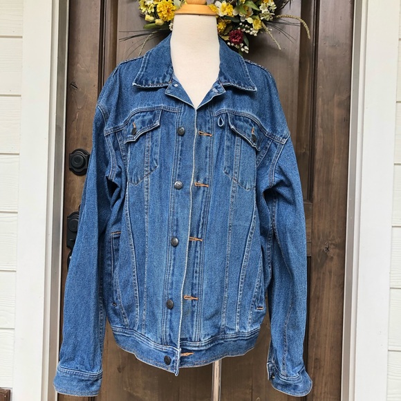 Vtg Roundy Ridge Classic Blue Denim Jacket - Picture 1 of 14